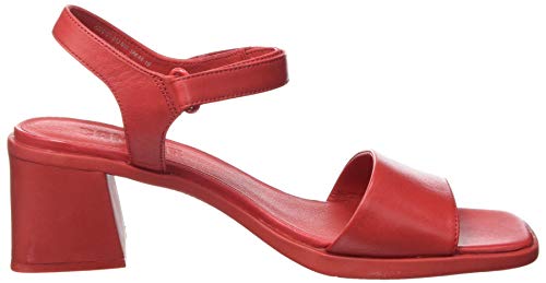 Camper Karolina K200101-013, Sandal Mujer, Red, 39