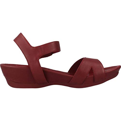Camper Micro, Sandalias con Punta Abierta Mujer, Rosa (Medium Red 610), 40 EU