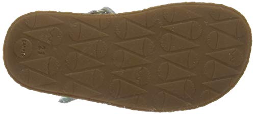 Camper Miko Sandal Fw, Sandalias con Punta Abierta Niños, Verde (Lt/Pastel Green 330), 25 EU