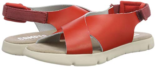 Camper Mira Sandal Kids, Sandalias con Correa de Tobillo Niños, Rot (Medium Red 610), 29 EU