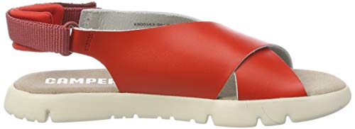 Camper Mira Sandal Kids, Sandalias con Correa de Tobillo Niños, Rot (Medium Red 610), 29 EU