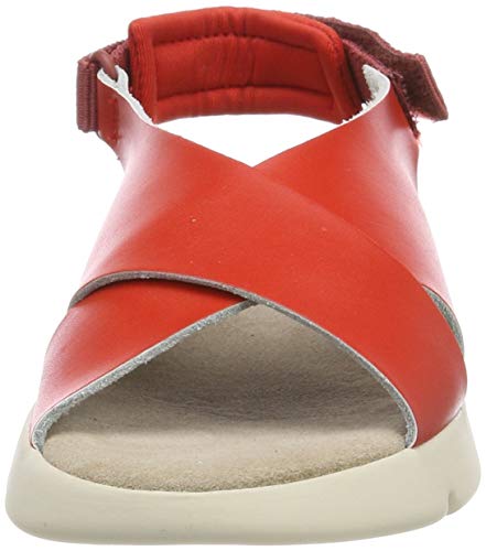 Camper Mira Sandal Kids, Sandalias con Correa de Tobillo Niños, Rot (Medium Red 610), 29 EU