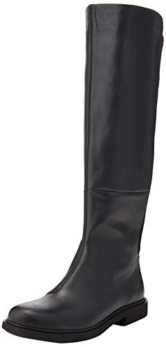 CAMPER Neuman, Knee High Boot para Mujer, Negro, 37 EU