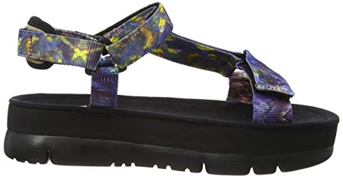 Camper Oruga Up, Sandalias con Punta Abierta Mujer, Multicolor (Multi/Assorted 999), 39 EU