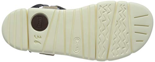 Camper Oruga Up, Sandalias con Punta Abierta Mujer, Rosa (Multi/Assorted 999), 39 EU