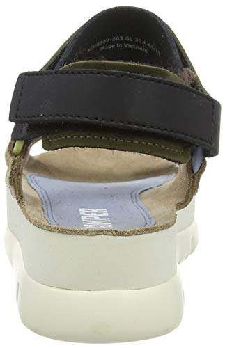 Camper Oruga Up, Sandalias con Punta Abierta Mujer, Rosa (Multi/Assorted 999), 39 EU