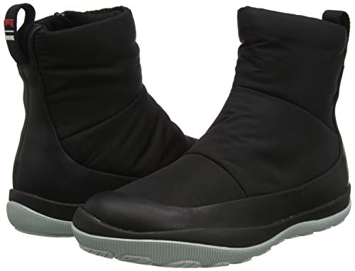 Camper Peu Pista GM, Botas Cortas al Tobillo Mujer, Negro, 41 EU