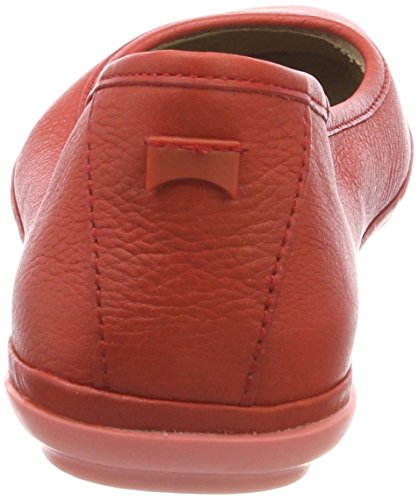 Camper Right Nina, Bailarinas con punta cerrada para Mujer, Rojo (Medium Red 610), 36 EU