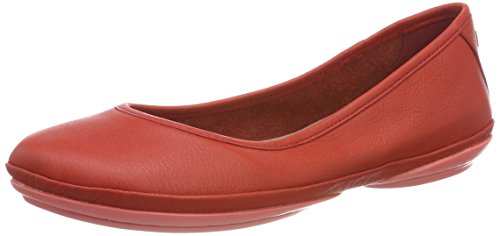 Camper Right Nina, Bailarinas con punta cerrada para Mujer, Rojo (Medium Red 610), 36 EU