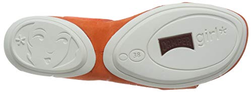 Camper Right Nina, Sandalias con Punta Abierta Mujer, Naranja (Medium Orange 810), 41 EU