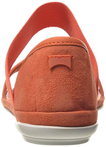 Camper Right Nina, Sandalias con Punta Abierta Mujer, Naranja (Medium Orange 810), 41 EU