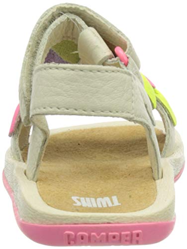 Camper TWS FW, Sandalia Niñas, Light Beige, 24 EU