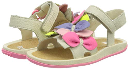 Camper TWS FW, Sandalia Niñas, Light Beige, 24 EU