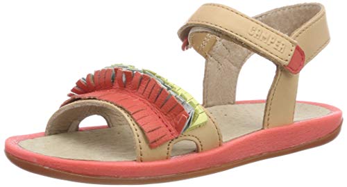 Camper TWS Kids, Sandalias con Punta Abierta Niños, Multicolor Multi Assorted 999, 25 EU