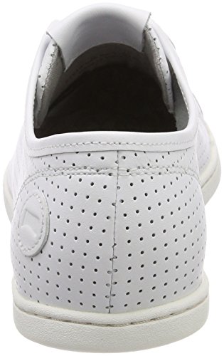 Camper Uno, Zapatillas Mujer, Blanco (White Natural 100), 40 EU