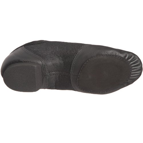 Capezio - Zapatos de cordones de cuero unisex, Negro (Black), 39 EU