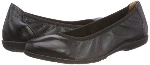 Caprice 22150, Bailarinas para Mujer, Negro (Black Nappa 22), 42 EU