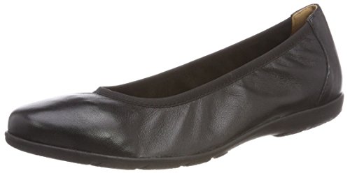 Caprice 22150, Bailarinas para Mujer, Negro (Black Nappa 22), 42 EU