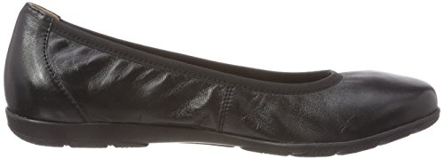 Caprice 22150, Bailarinas para Mujer, Negro (Black Nappa 22), 42 EU
