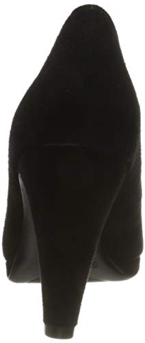 CAPRICE 9-9-22402-25 004, Zapatos de tacón con Punta Cerrada Mujer, Piel Negra, 40 EU