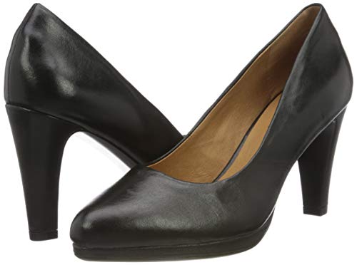CAPRICE 9-9-22402-25 022, Bomba Mujer, Color Negro, 38 EU