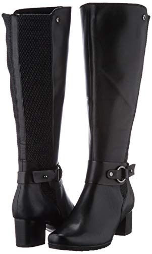 CAPRICE 9-9-25528-25 019, Botas Altas hasta la Rodilla con caña XL. Mujer, Black Comb, 37.5 EU