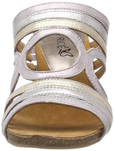 Caprice Chenoa, Mules Mujer, Rosa (Soft Pink Mud. 579), 37.5 EU