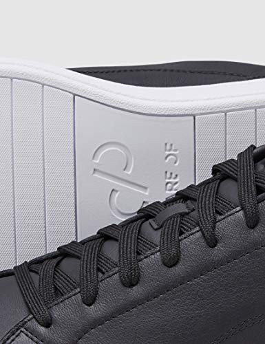 CARE OF by PUMA Leather Platform Court Zapatilla Deportivas, Negro Black Black, 39 EU