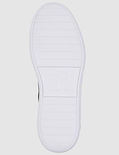 CARE OF by PUMA Leather Platform Court Zapatilla Deportivas, Negro Black Black, 39 EU