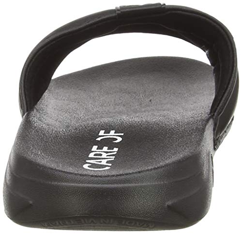 CARE OF by PUMA Slide - Sandalias deportivas para Hombre, Negro (Black-white), 43 EU