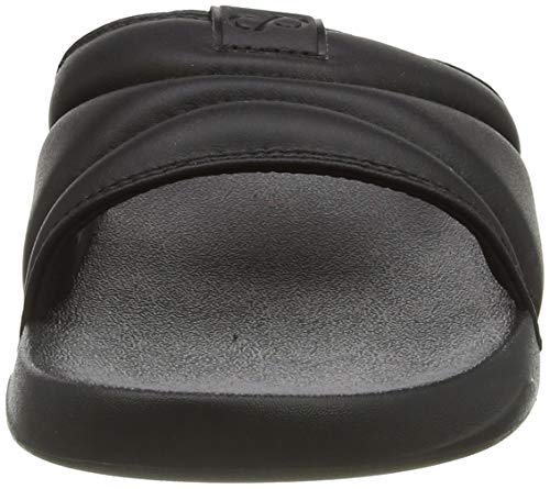 CARE OF by PUMA Slide - Sandalias deportivas para Hombre, Negro (Black-white), 43 EU