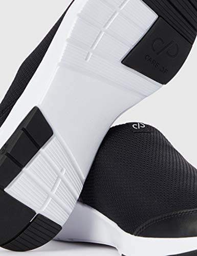 Care of by PUMA Slip on Runner 2 Low-Top Sneakers, Negro (Black-Glacier Gray), 38 EU