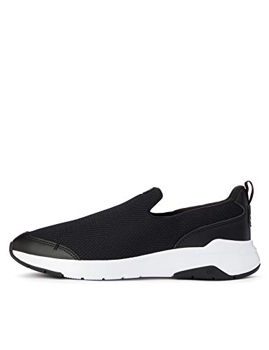 Care of by PUMA Slip on Runner 2 Low-Top Sneakers, Negro (Black-Glacier Gray), 38 EU