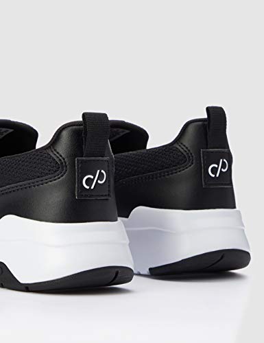 Care of by PUMA Slip on Runner 2 Low-Top Sneakers, Negro (Black-Glacier Gray), 38 EU