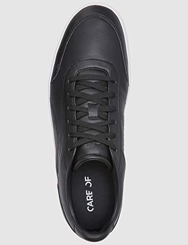 CARE OF by PUMA Zapatillas bajas en cuero para hombre, Negro Black, 42 EU