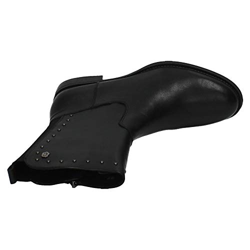 CARMELA 66435 BOTÍN con CAÑA Alta Mujer Botines Negro 37