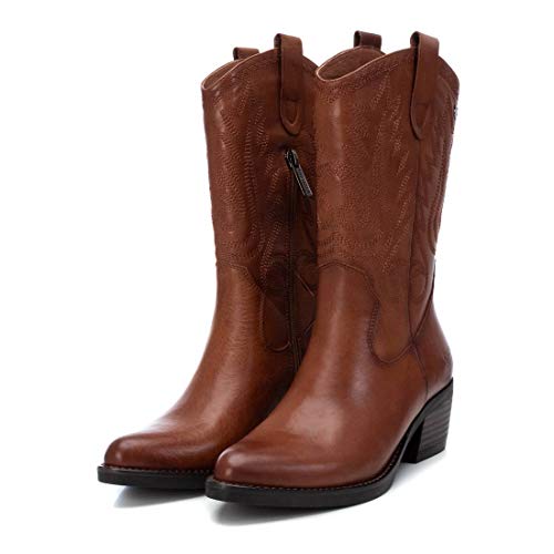 CARMELA - - Bota cowboy para Mujer - Cierre con cremallera - Camel - 36 EU