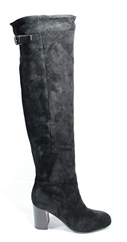 CARMENS 44223 - Botas altas debajo de la rodilla de ante Negro Size: 40 EU