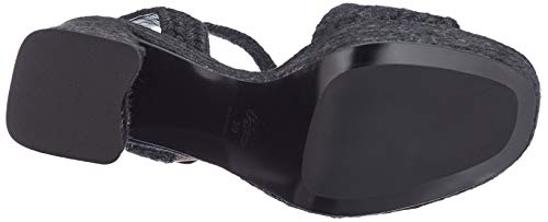 Castañer ARIA/SS20025, Sandalia con talón para Mujer, Negro, 39 EU