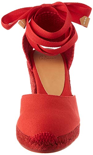 Castañer Carina, Zapatillas Mujer, Rojo Rubi, 38 EU