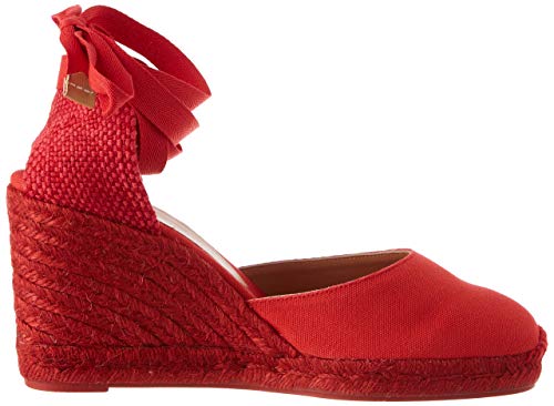 Castañer Carina, Zapatillas Mujer, Rojo Rubi, 38 EU