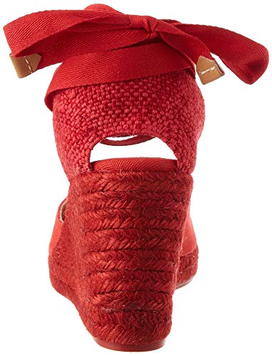 Castañer Carina, Zapatillas Mujer, Rojo Rubi, 38 EU