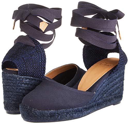 Castañer Carina, Zapatillas para Mujer, Azul Marino, 40 EU