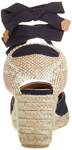 Castañer CARINA/6/001, Alpargatas para Mujer, Azul (Azul Marino 301), 38 EU