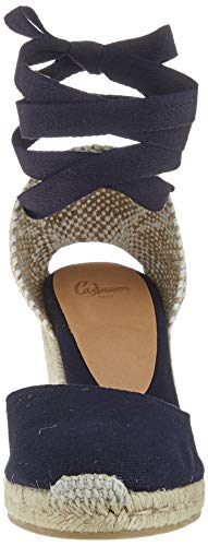 Castañer CARINA/8/001, Alpargatas Mujer, Azul (Azul Marino 301), 39 EU