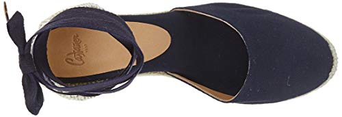 Castañer CARINA/8/001, Alpargatas Mujer, Azul (Azul Marino 301), 39 EU