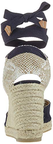 Castañer CARINA/8/001, Alpargatas Mujer, Azul (Azul Marino 301), 39 EU