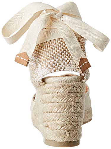 Castañer CARINA/8/001, Alpargatas Mujer, Marfil (Ivory 203), 38 EU