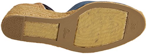 Castañer Carina8Ss18002, Alpargatas Mujer, Azul (Jeans 308), 39 EU