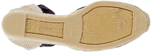 Castañer Chiara, Zapatillas para Mujer, Azul Marino, 40 EU